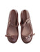 A Metallic Flats from Mini Melissa in size EU31 for girl. (Back View)