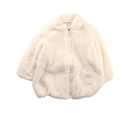 A White Lightweight Jackets from Loredana in size 4T for girl. (Front View)