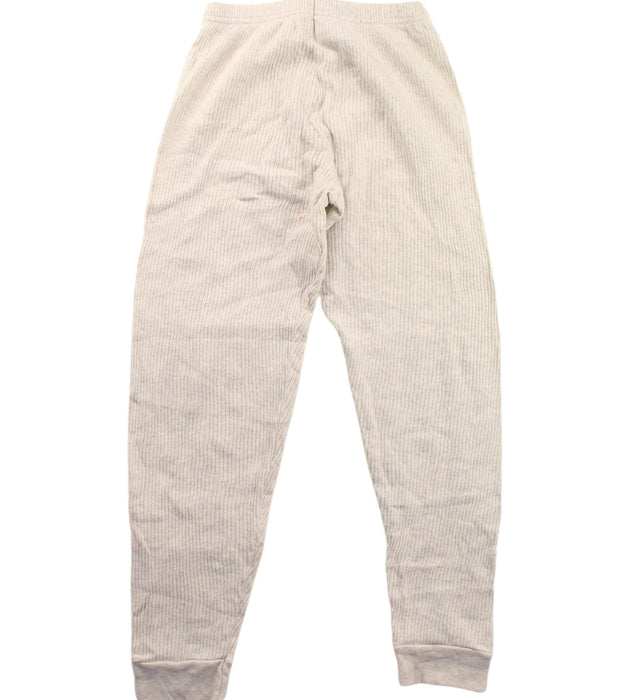 A White Sweatpants from Petit Bateau in size 8Y for girl. (Back View)