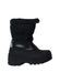 A Black Winter Boots from Reima in size 3T for boy. (Front View)