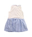 A White Sleeveless Dresses from Jacadi in size 3T for girl. (Back View)