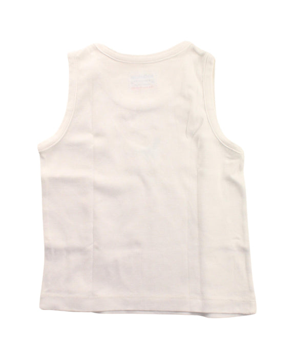 A White Sleeveless T Shirts from Jojo Maman Bébé in size 18-24M for boy. (Back View)