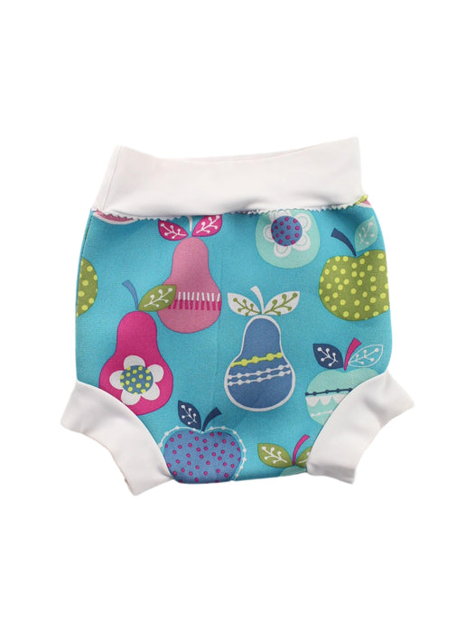 A Blue Swim Diapers from Splash About in size 3-6M for boy. (Back View)