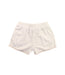 A White Shorts from Crewcuts in size 8Y for girl. (Back View)