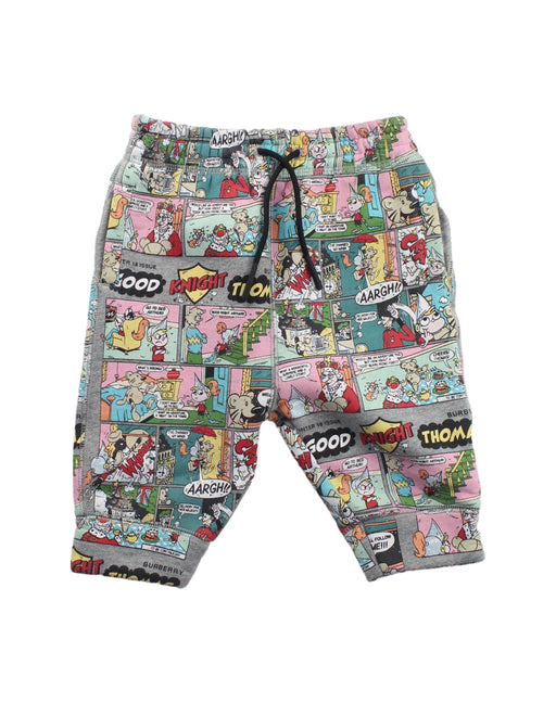 A Multicolour Sweatpants from Burberry in size 6-12M for boy. (Front View)