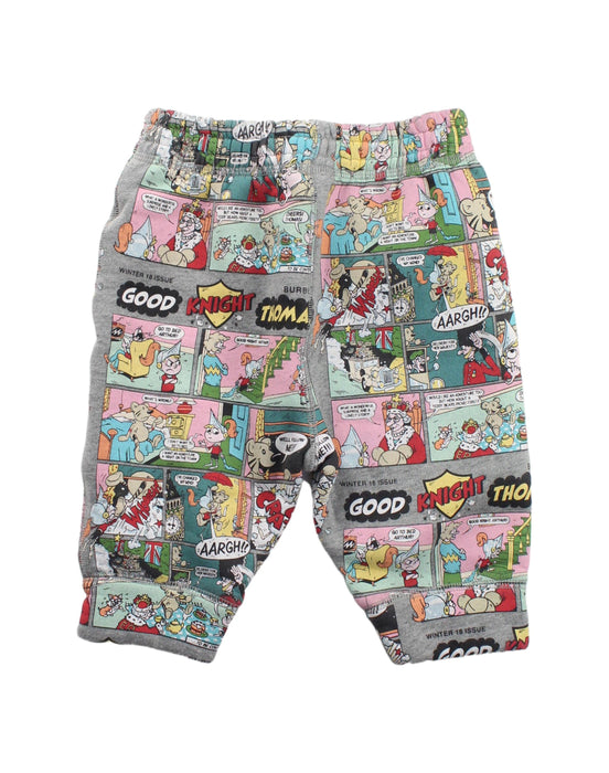 A Multicolour Sweatpants from Burberry in size 6-12M for boy. (Back View)