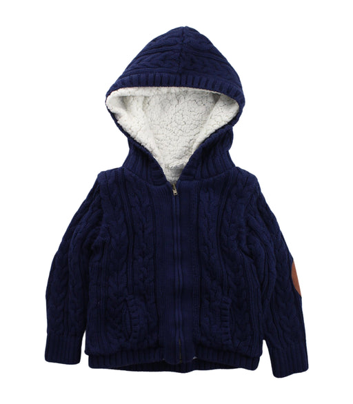 A Blue Knit Sweaters from Egg by Susan Lazar in size 3T for boy. (Front View)