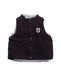 A Burgundy Outerwear Vests from Jacadi in size 12-18M for boy. (Front View)