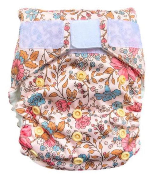 A Pink Cloth Diapers from Baby BeeHinds in size O/S for girl. (Front View)