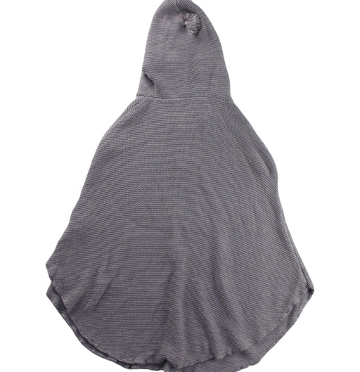 A Grey Capes & Ponchos from Chateau de Sable in size 4T for neutral. (Back View)