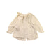 A Beige Long Sleeve Tops from Babe & Tess in size 6-12M for girl. (Front View)