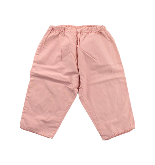 A Pink Casual Pants from Bonpoint in size 6-12M for girl. (Front View)