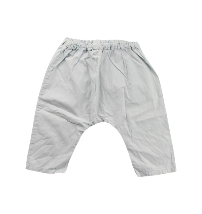 A White Casual Pants from Bonpoint in size 6-12M for girl. (Front View)