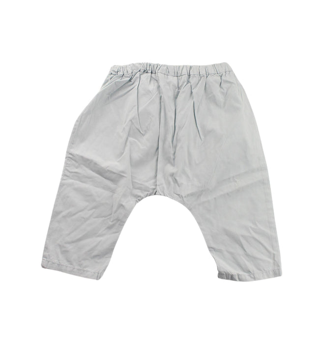 A White Casual Pants from Bonpoint in size 6-12M for girl. (Back View)