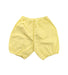 A Yellow Shorts from Bonpoint in size 12-18M for girl. (Front View)