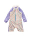 A White Swimsuits from Platypus in size 2T for girl. (Front View)