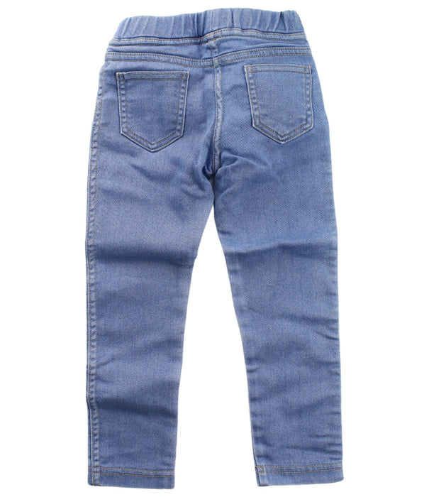 A Blue Jeans from Gingersnaps in size 2T for girl. (Back View)