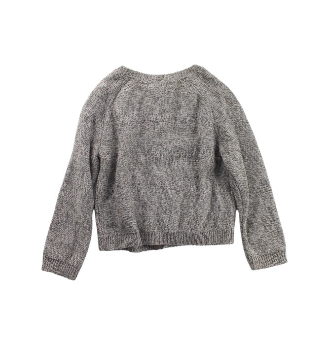 A Grey Cardigans from Bonpoint in size 2T for neutral. (Back View)