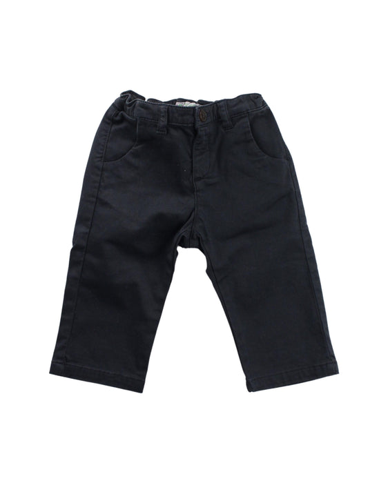 A Black Casual Pants from Bonpoint in size 6-12M for boy. (Front View)