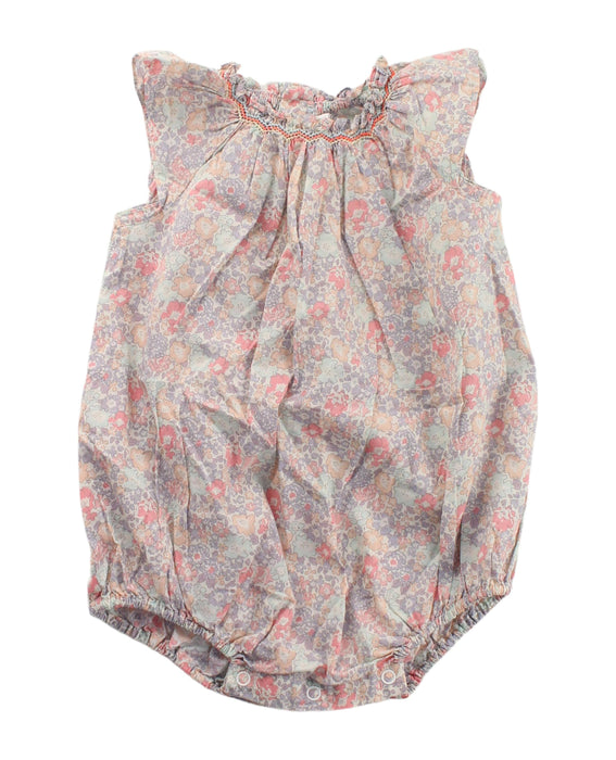 A Multicolour Short Sleeve Bodysuits from Bonpoint in size 6-12M for girl. (Front View)