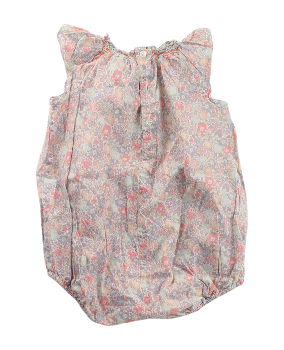 A Multicolour Short Sleeve Bodysuits from Bonpoint in size 6-12M for girl. (Back View)