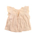 A Beige Short Sleeve Dresses from Bonheur du Jour in size 12-18M for girl. (Back View)