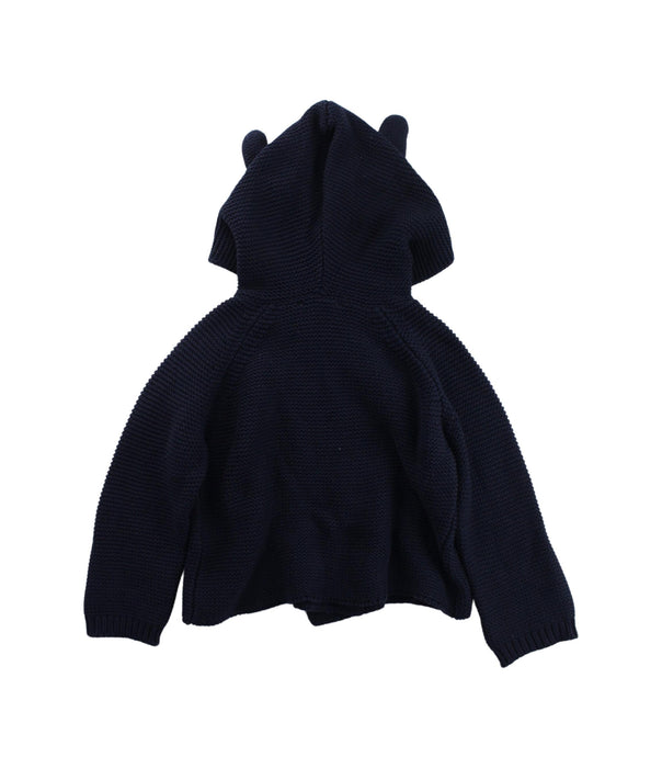 A Blue Coats from Stella McCartney in size 12-18M for boy. (Back View)