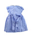 A Blue Short Sleeve Dresses from Question Everything in size 2T for girl. (Back View)