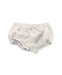 A White Bloomers from Pippa & Julie in size 12-18M for girl. (Front View)