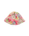 A Pink Sun Hats from Bonpoint in size 6-12M for girl. (Front View)