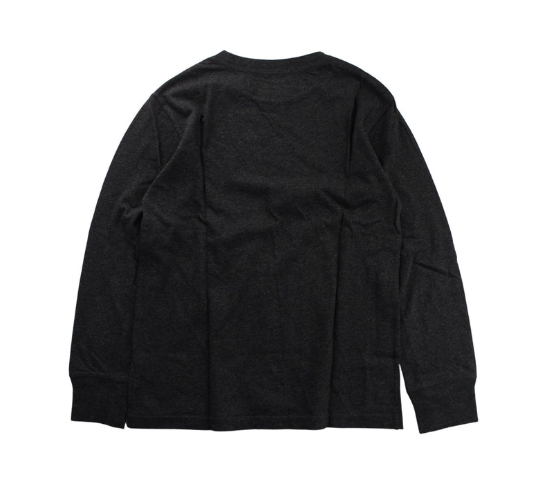 A Black Crewneck Sweatshirts from Polo Ralph Lauren in size 8Y for boy. (Back View)