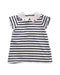 A Blue Short Sleeve Dresses from Jacadi in size 12-18M for girl. (Front View)