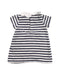 A Blue Short Sleeve Dresses from Jacadi in size 12-18M for girl. (Back View)