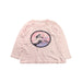 A Pink Long Sleeve T Shirts from Seed in size 4T for girl. (Front View)