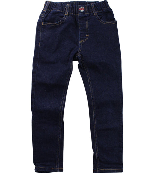 A Navy Jeans from EDWIN in size 5T for boy. (Front View)