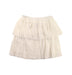 A Ivory Mid Skirts from Little Remix in size 12Y for girl. (Back View)