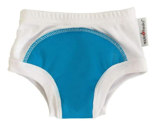 A Blue Cloth Diapers from Apple Cheeks in size O/S for neutral. (Front View)