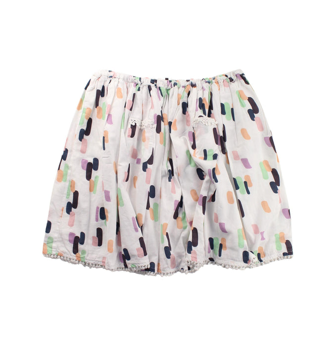 A White Short Skirts from Velveteen in size 10Y for girl. (Front View)