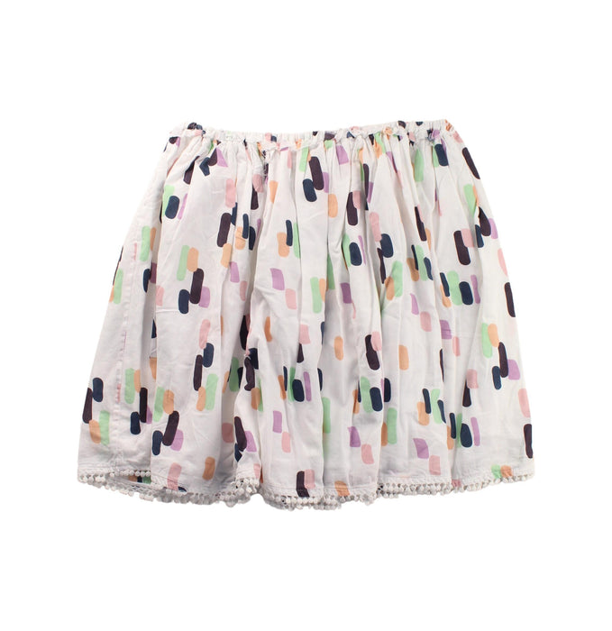 A White Short Skirts from Velveteen in size 10Y for girl. (Back View)
