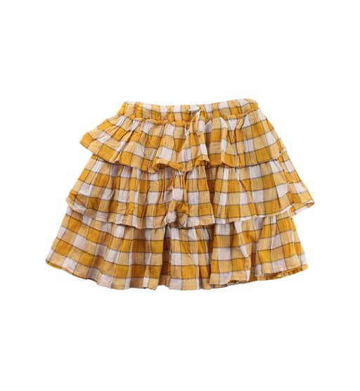A Yellow Short Skirts from Seed in size 10Y for girl. (Front View)