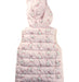 A Pink Outerwear Vests from Seed in size 9Y for girl. (Back View)