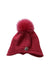 A Red Beanies from Moncler in size L for girl. (Front View)