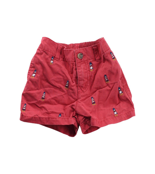 A Red Shorts from Ralph Lauren in size 6-12M for boy. (Front View)