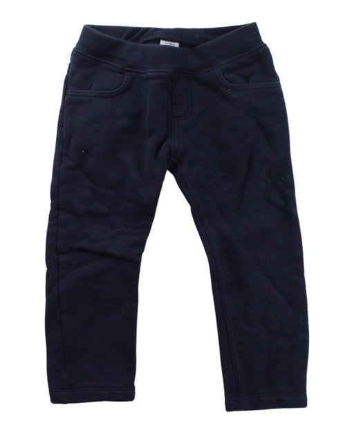 A Navy Sweatpants from Petit Bateau in size 2T for boy. (Front View)