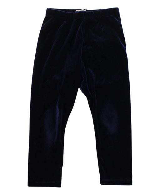 A Blue Sweatpants from Hatley in size 2T for girl. (Front View)