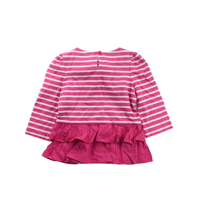 A Pink Long Sleeve Dresses from Nicholas & Bears in size 6T for girl. (Back View)