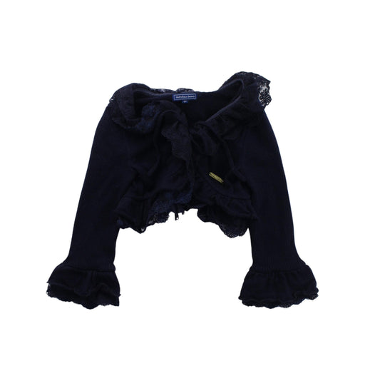 A Blue Cardigans from Nicholas & Bears in size 6T for girl. (Front View)