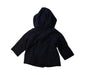 A Black Coats from Jacadi in size 3T for girl. (Back View)