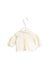 A White Long Sleeve Tops from Marie Chantal in size 0-3M for girl. (Back View)