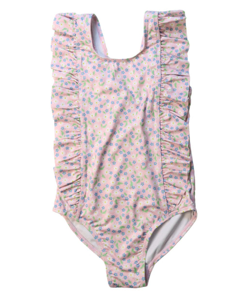 A Multicolour Swimsuits from Polarn O. Pyret in size 4T for girl. (Front View)